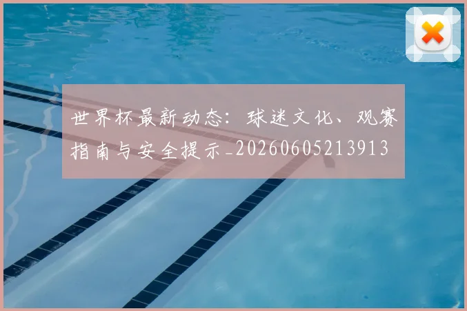 世界杯最新动态：球迷文化、观赛指南与安全提示_20260605213913